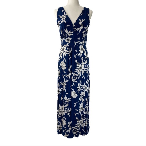 Faux Wrap Maxi Dress Size 